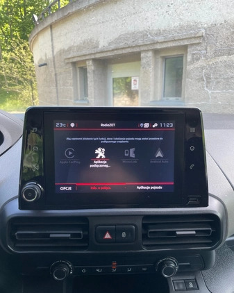 Peugeot Rifter cena 69900 przebieg: 95582, rok produkcji 2019 z Nysa małe 631